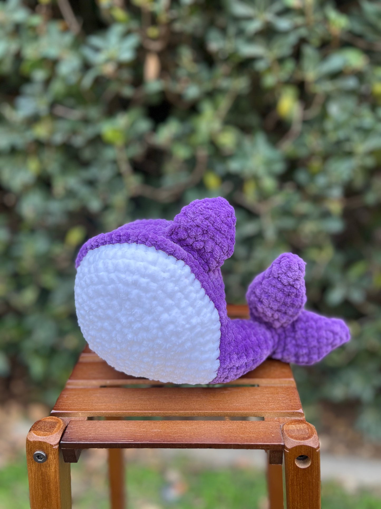 Crocheted Whale (No Pouch)