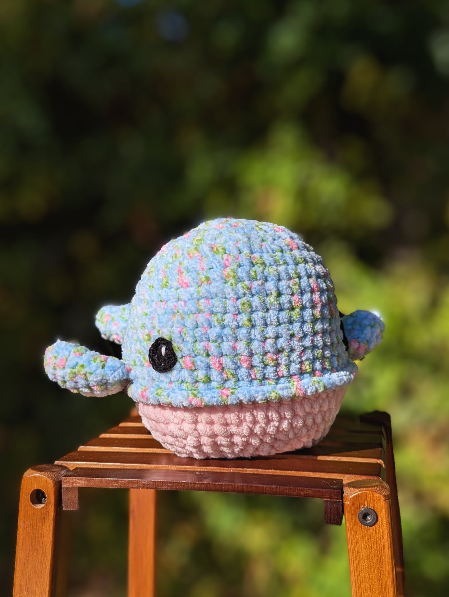 Crocheted Whale (No Pouch)