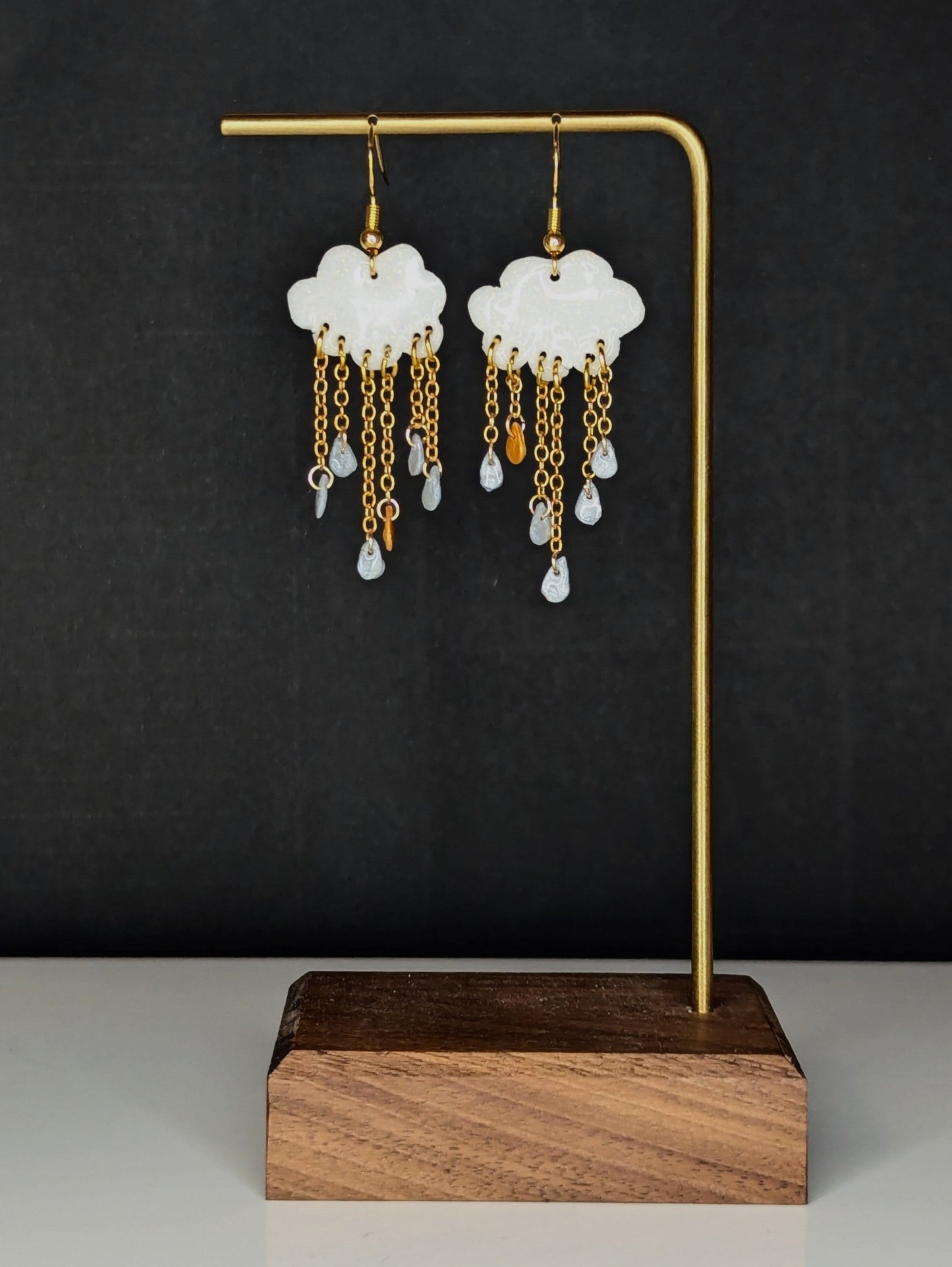 Rain Cloud Earrings