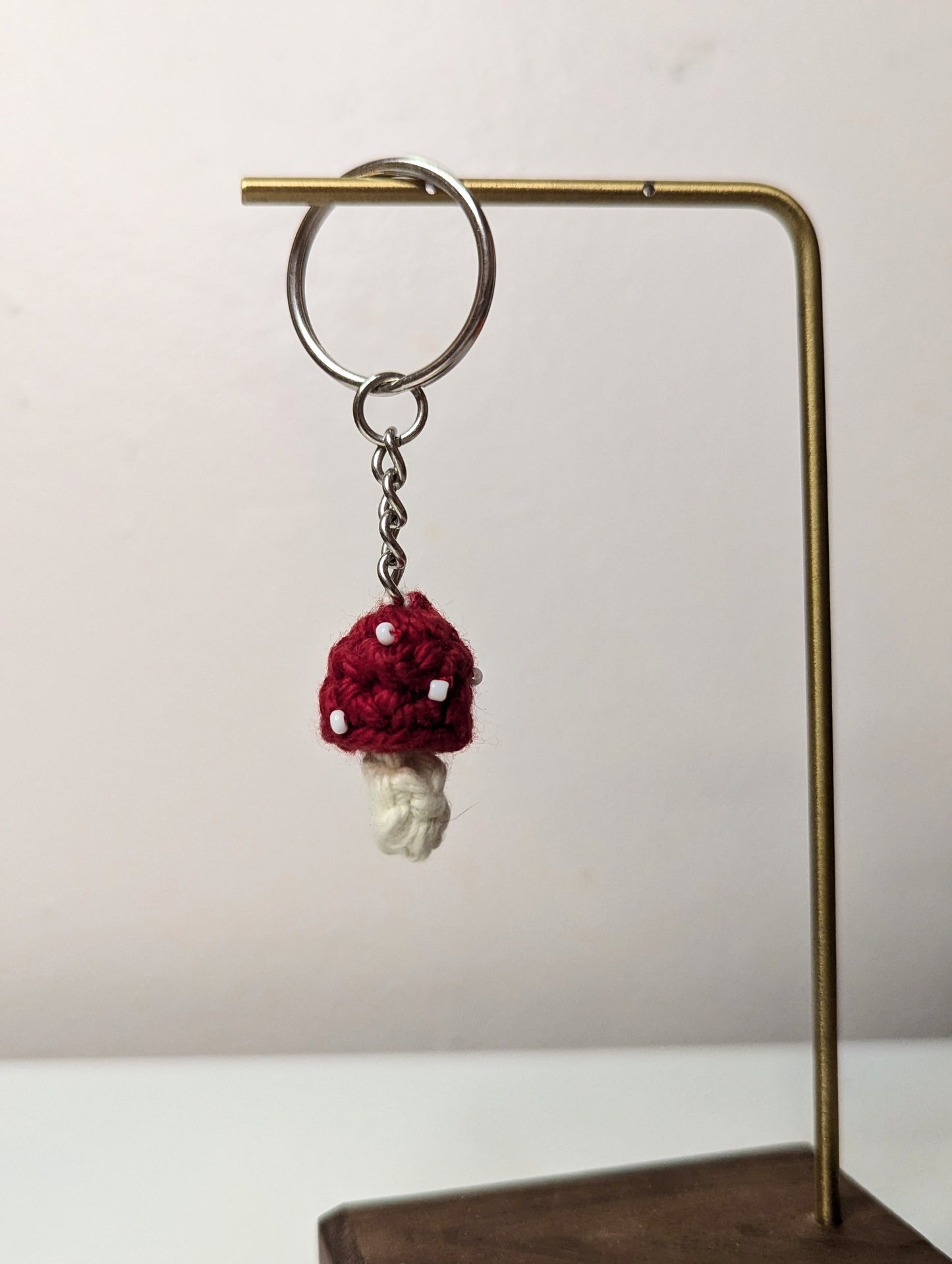 Red Mushroom Keychain