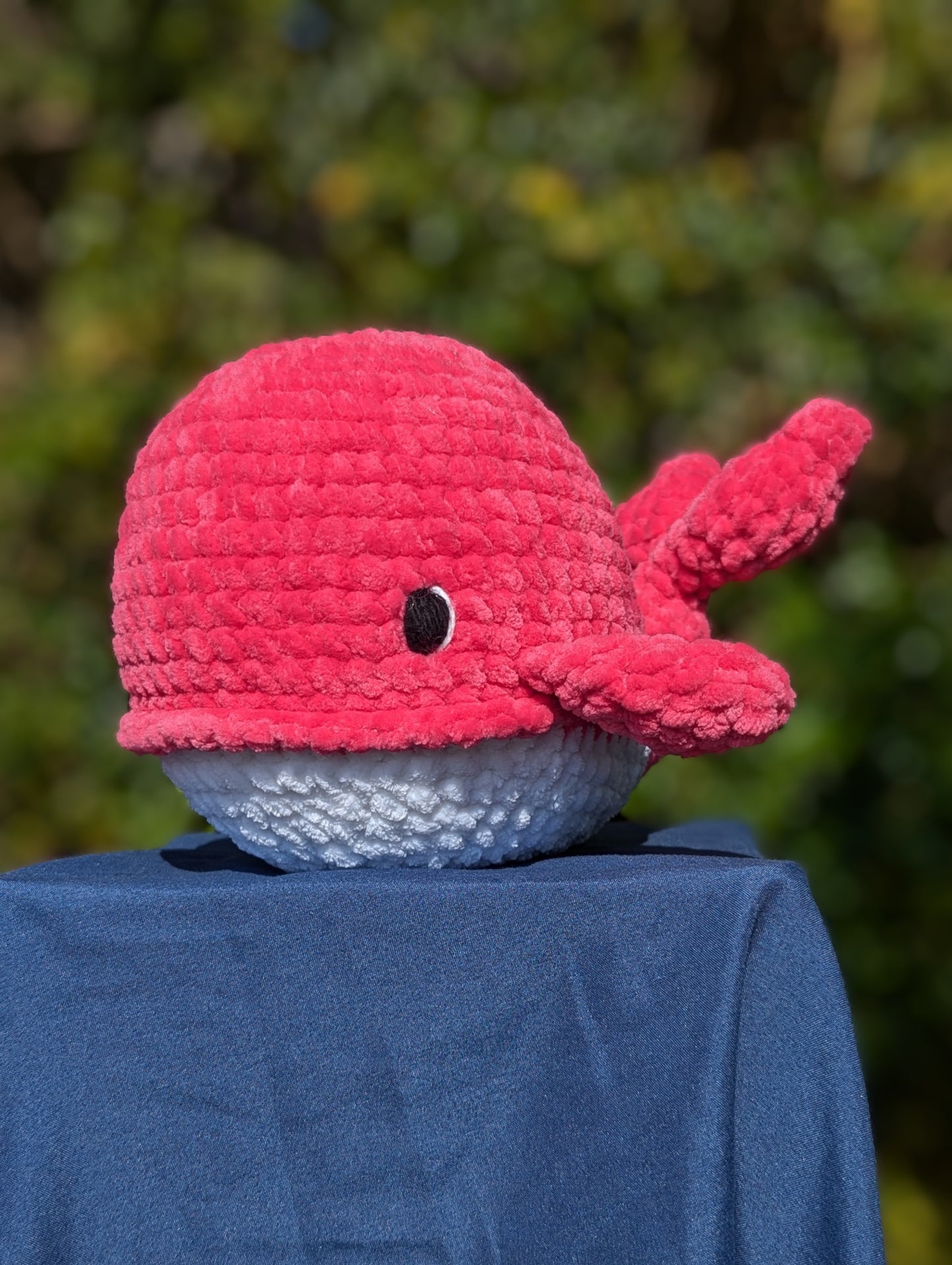 Crocheted Whale (No Pouch)