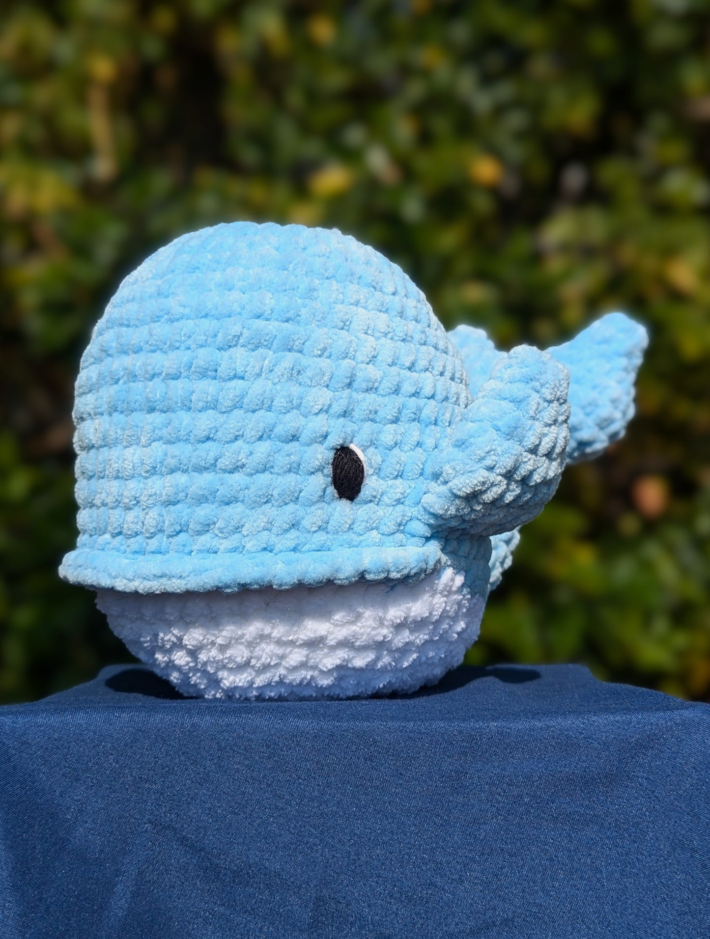 Crocheted Whale (No Pouch)
