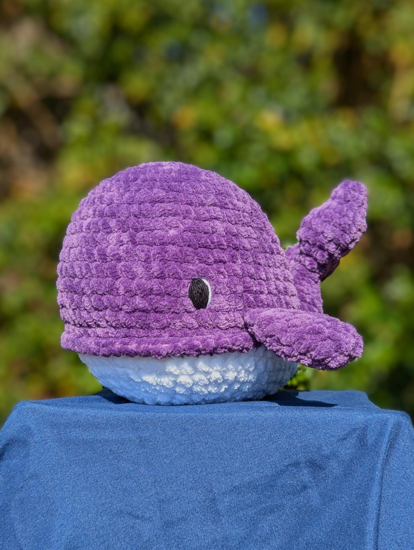 Crocheted Whale (No Pouch)
