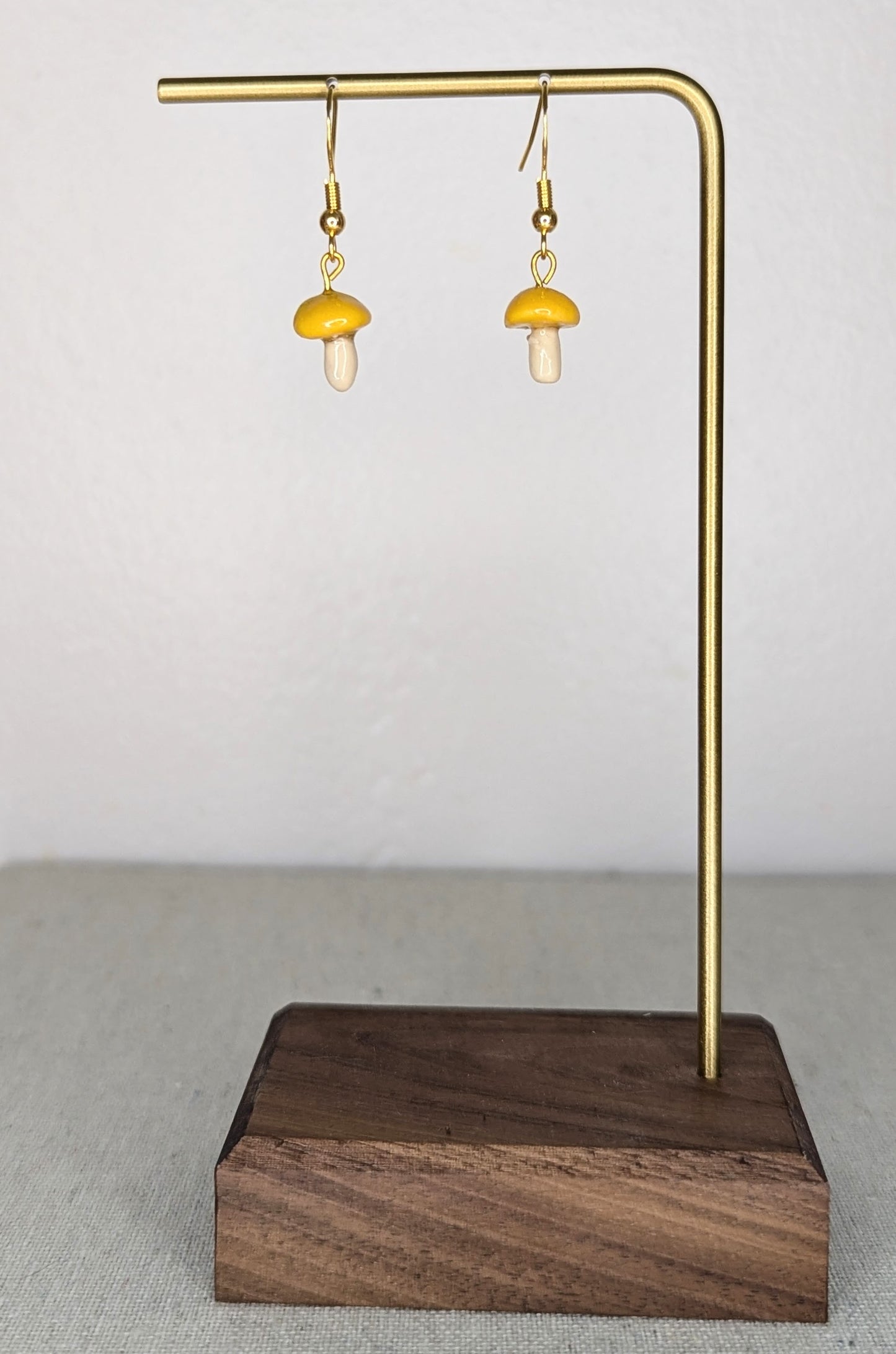Mini Mushroom Earrings