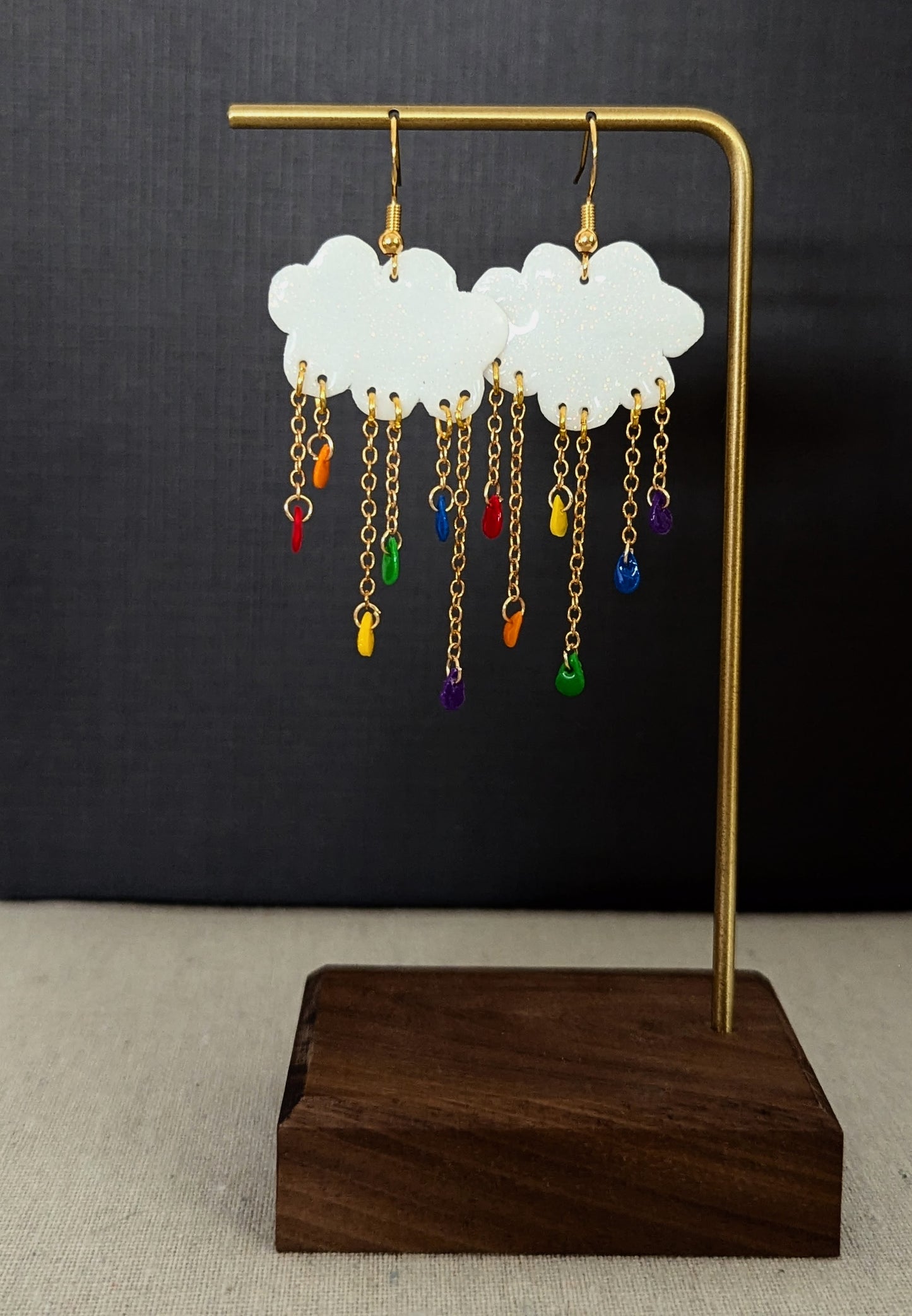 Rain Cloud Earrings
