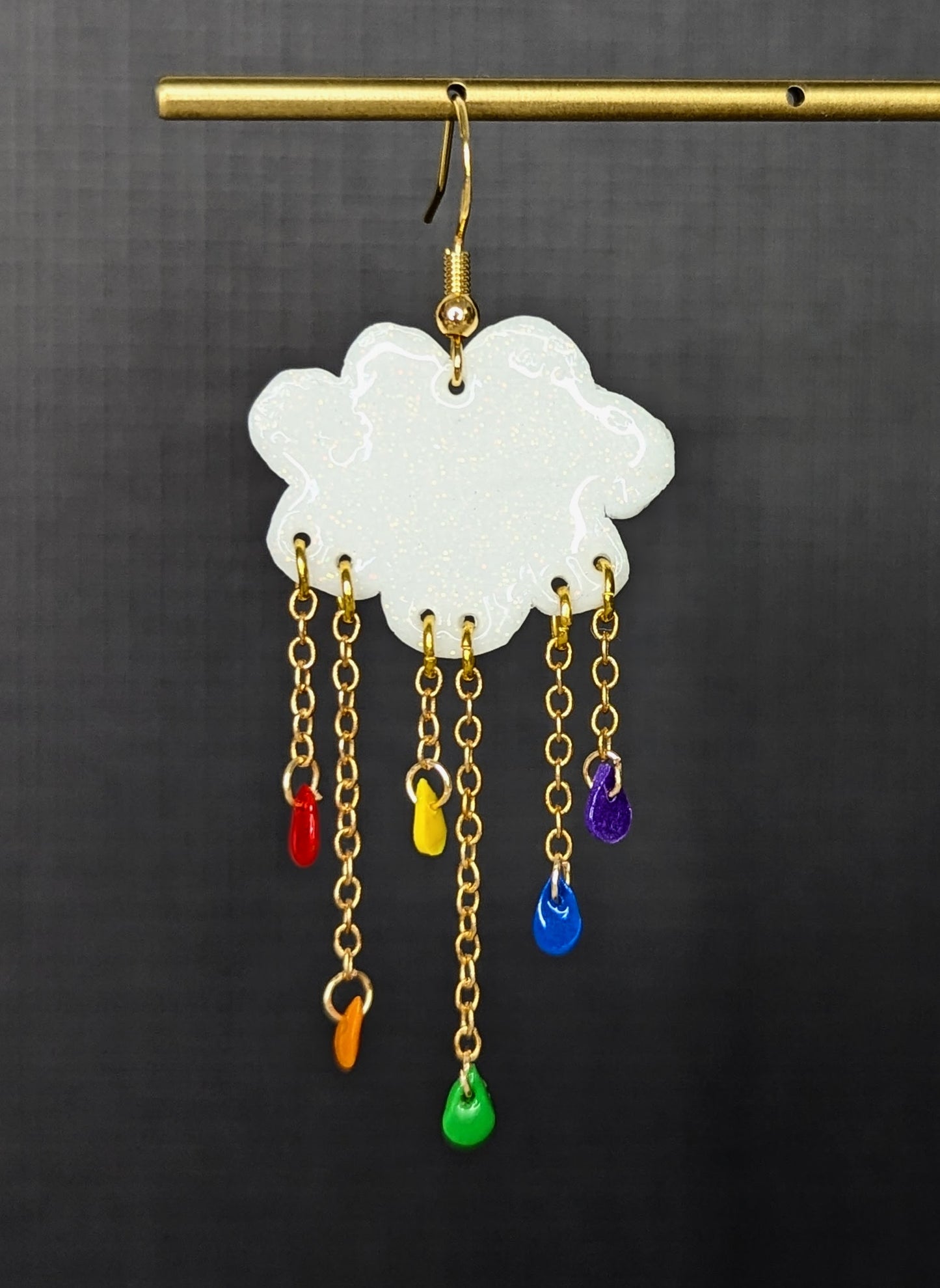 Rain Cloud Earrings